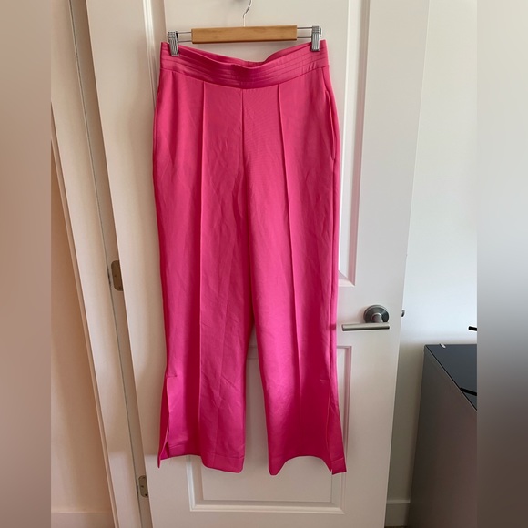 Pink Zara wide legged track pants - Picture 1 of 4